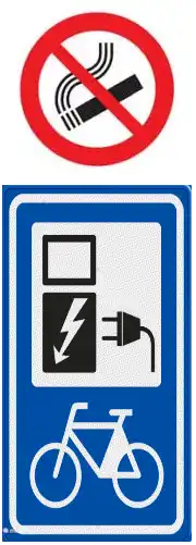 Smoke-free house and storage + charging point