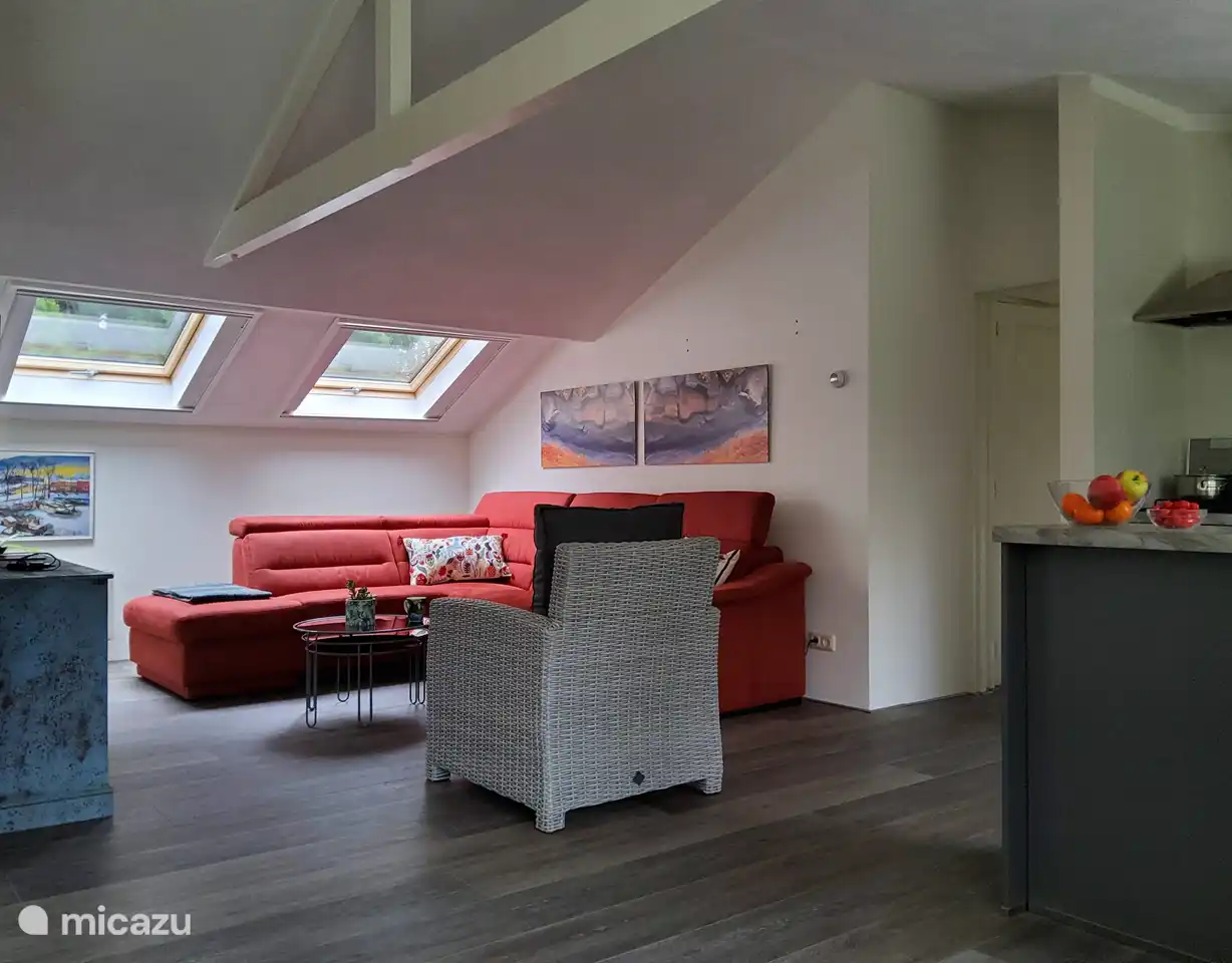 Living room from the sitting area