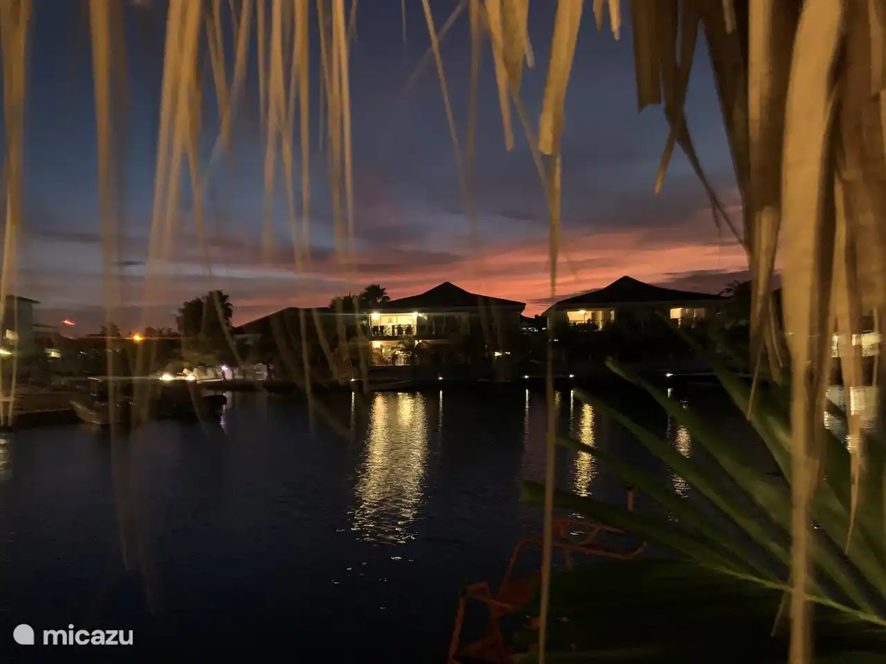 also in the evening a wonderful view with beautiful sunsets.