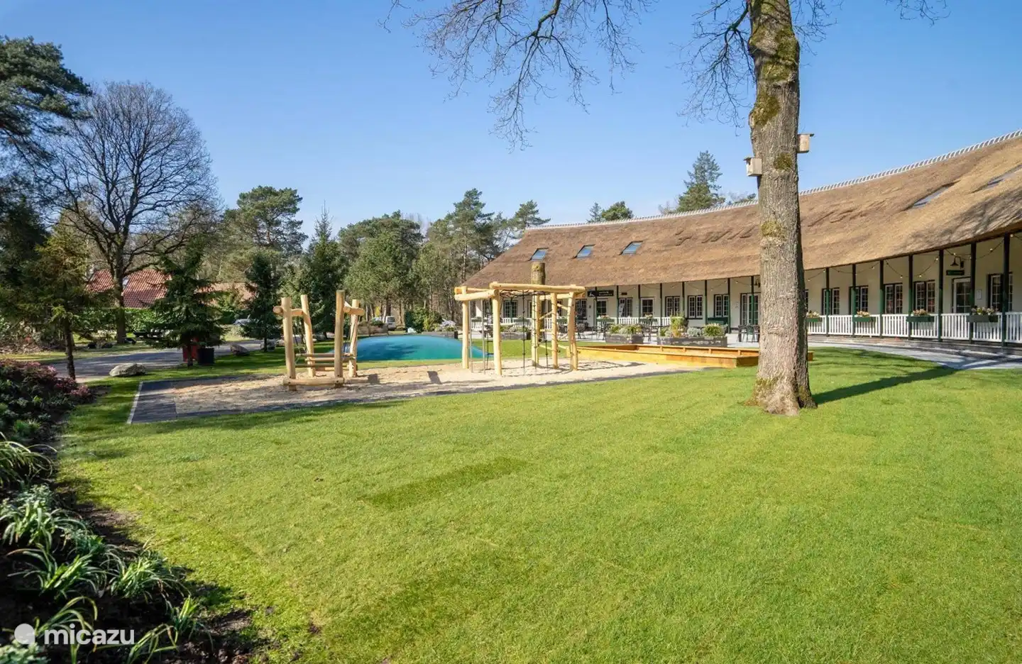 Außenterrasse im Restaurant