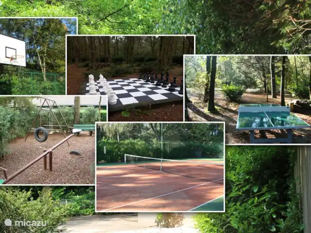 Walibi marrón en Países Bajos, Barbante Septentrional, Heesch - bungaló Instalaciones del parque