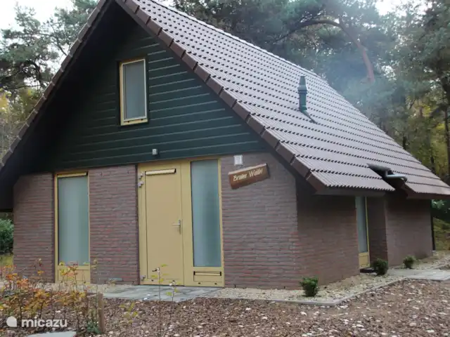Walibi marrón en Países Bajos, Barbante Septentrional, Heesch - bungaló Entrada al bungalow