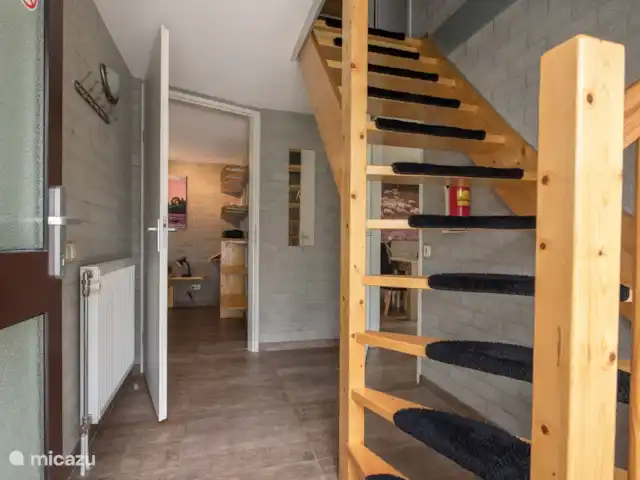 Walibi marrón en Países Bajos, Barbante Septentrional, Heesch - bungaló Entrada al bungalow