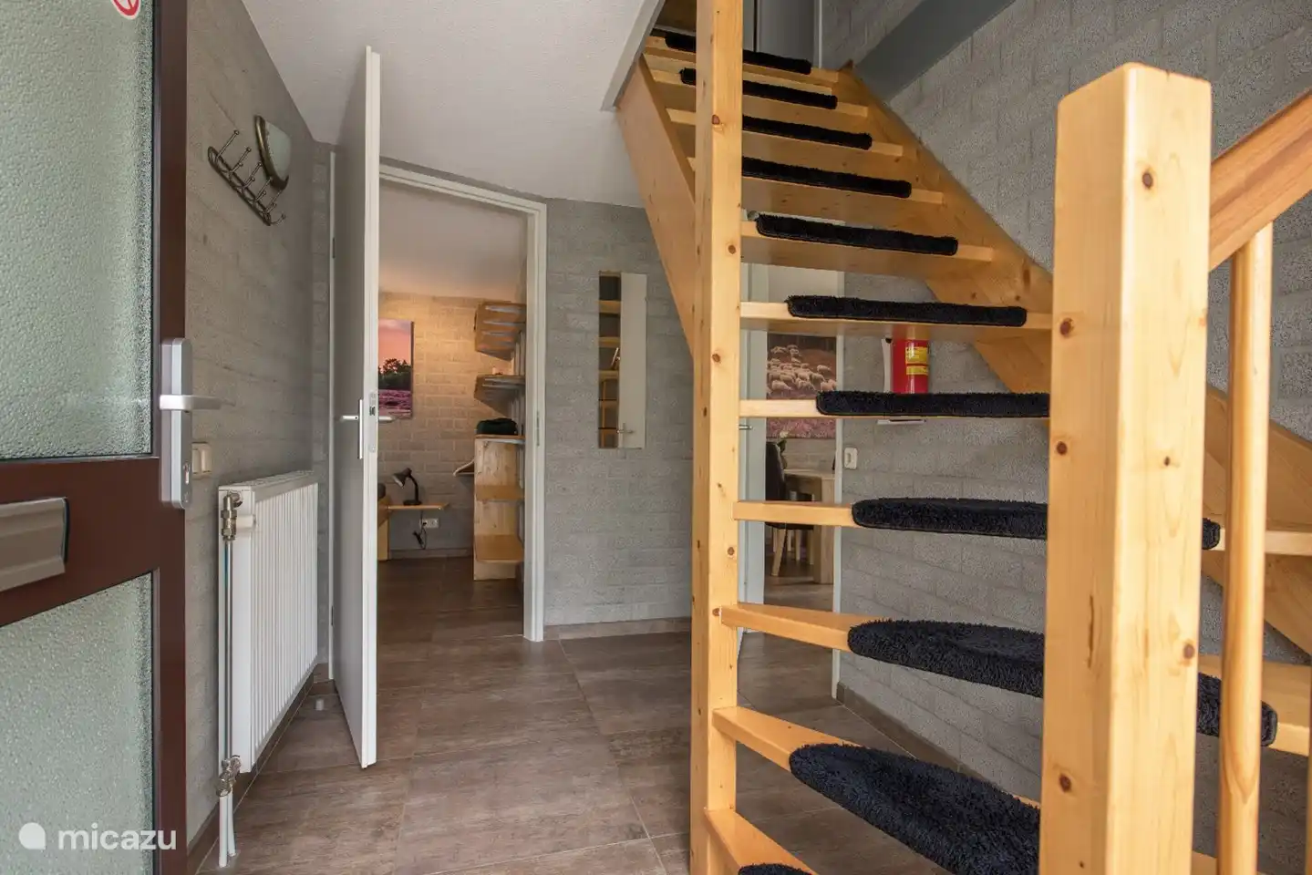 Eingang zum Bungalow