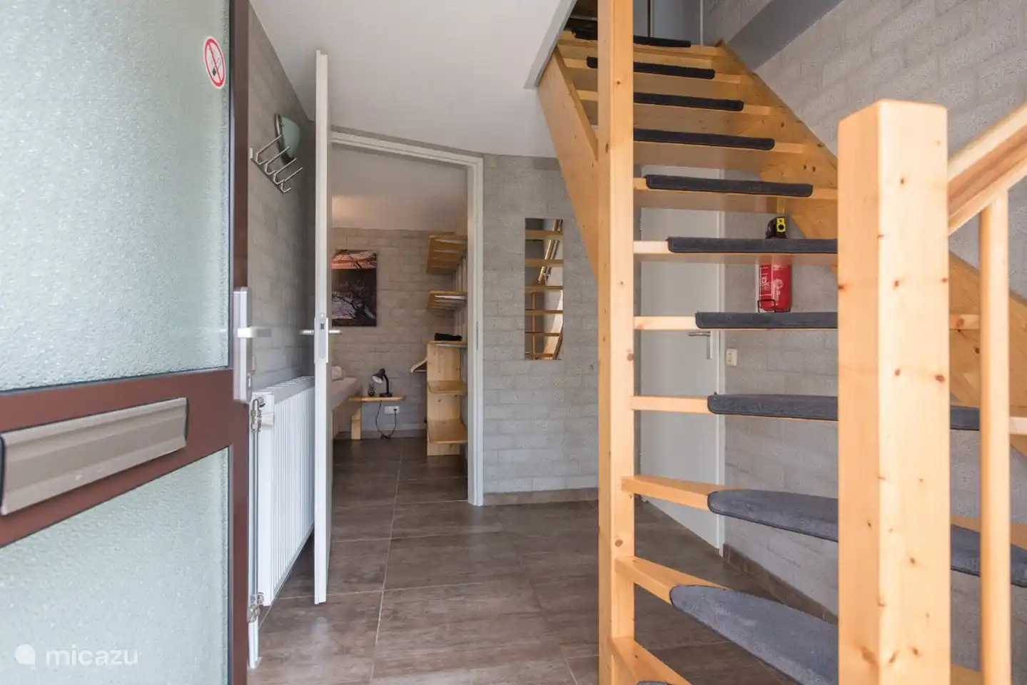 Eingang zum Bungalow