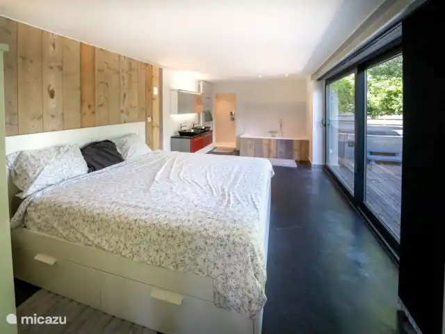 't Groenzicht huren in België, West-Vlaanderen, Pervijze - vakantiehuis Slaapkamer met badkamer beneden