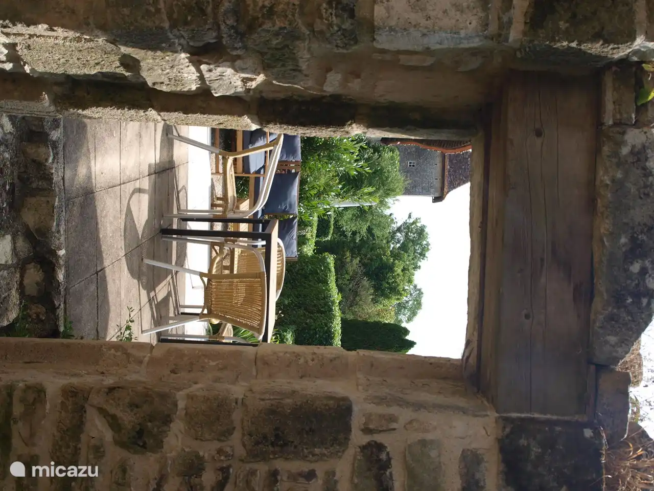 View from the former prayer chapel
