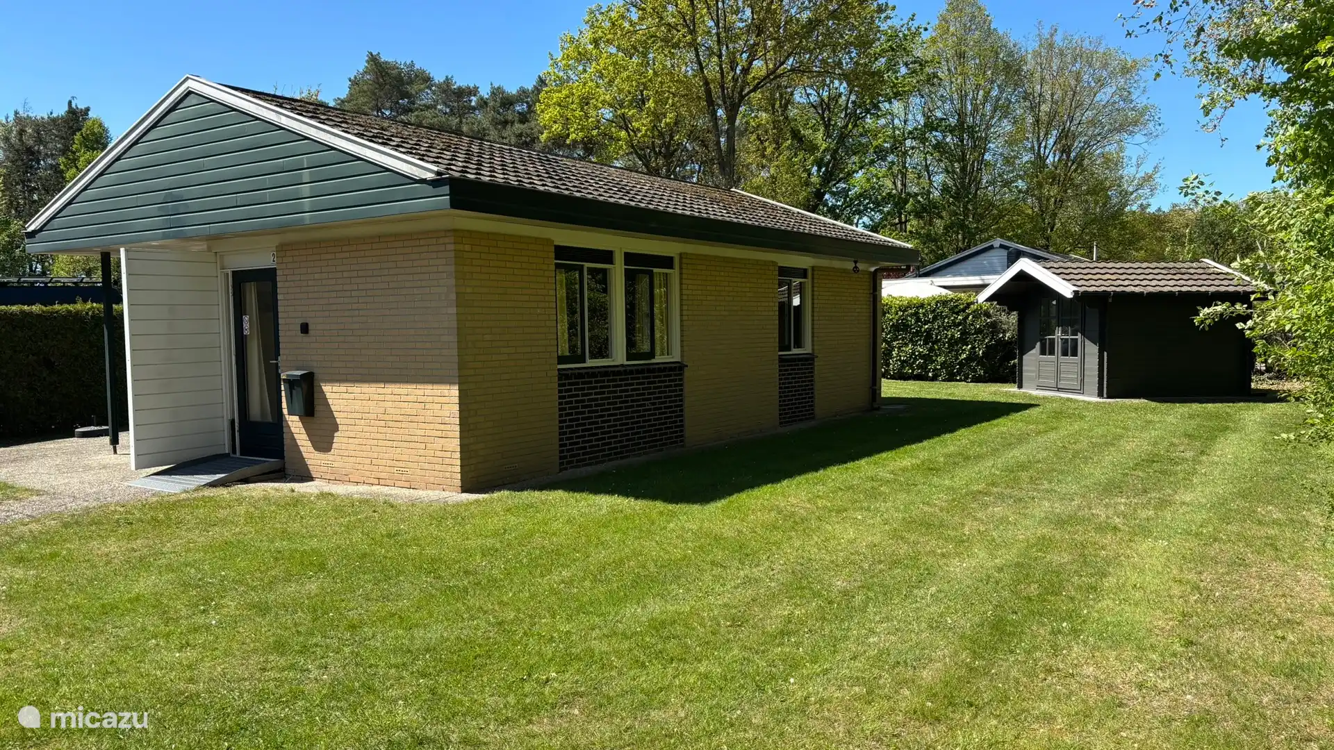 Rear of the bungalow