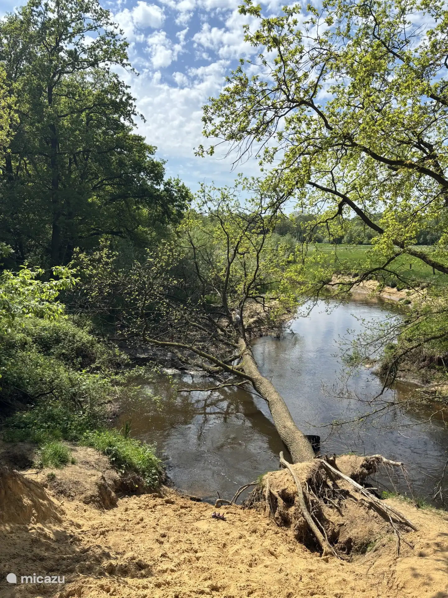 Das ist auch der Lutterzand. Mit dem Fluss Dinkel als Wasserquelle.