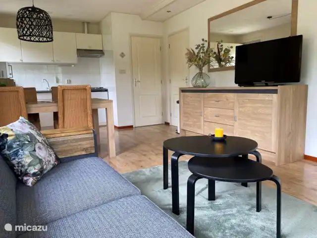 Bavelds dennen | Luxe bungalow 23 huren in Nederland, Overijssel, Denekamp - bungalow Gezellige woonkamer