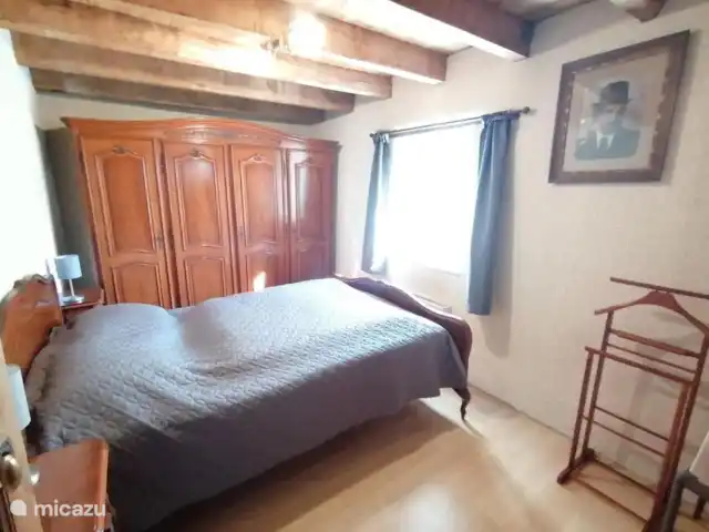gîte / cottage huren in Frankrijk, Puy-de-Dôme, Pionsat – Le Vieux Tilleul Slaapkamer 1 met tweepersoonsbed