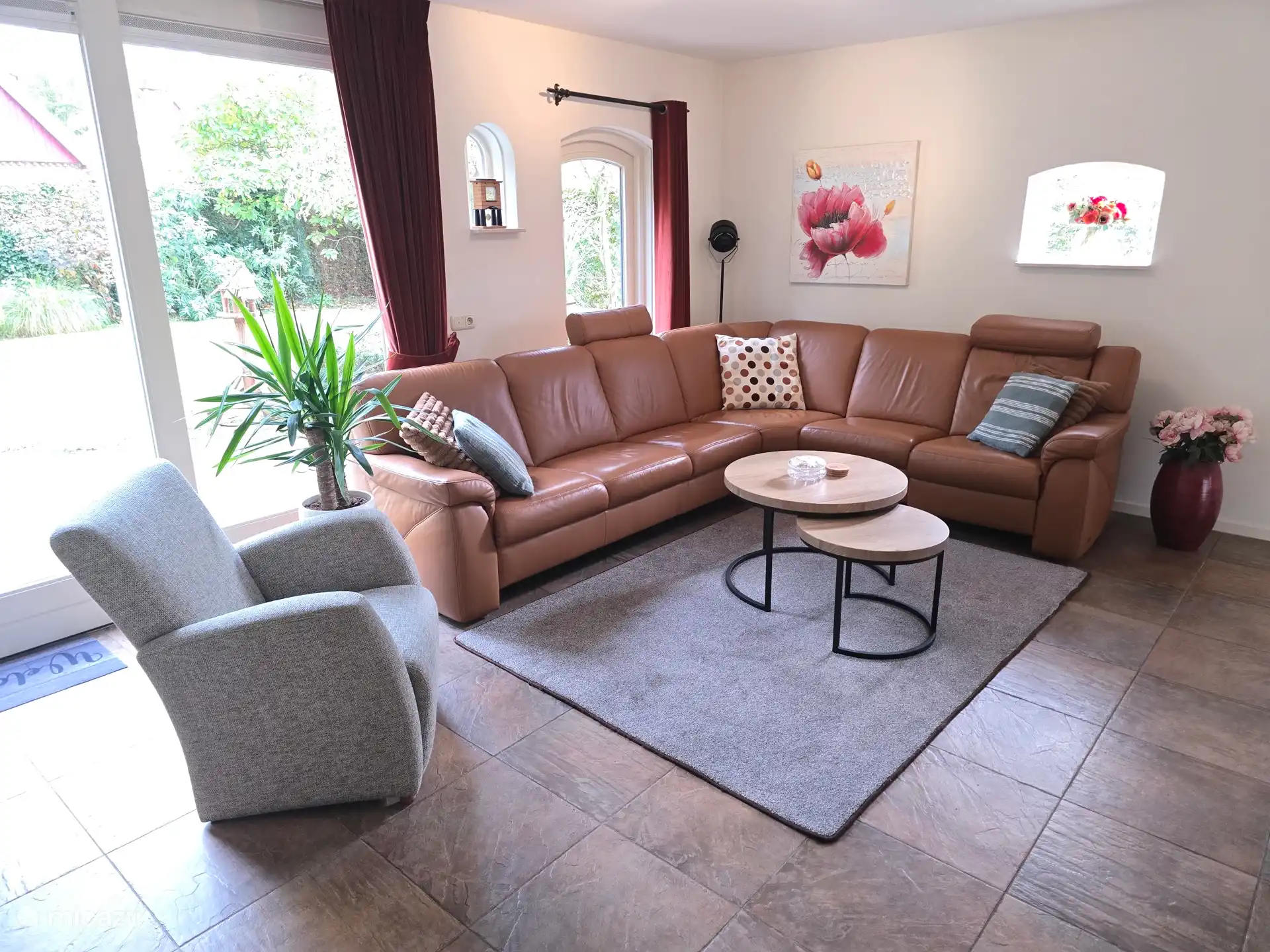 Le coin salon réglable confortable