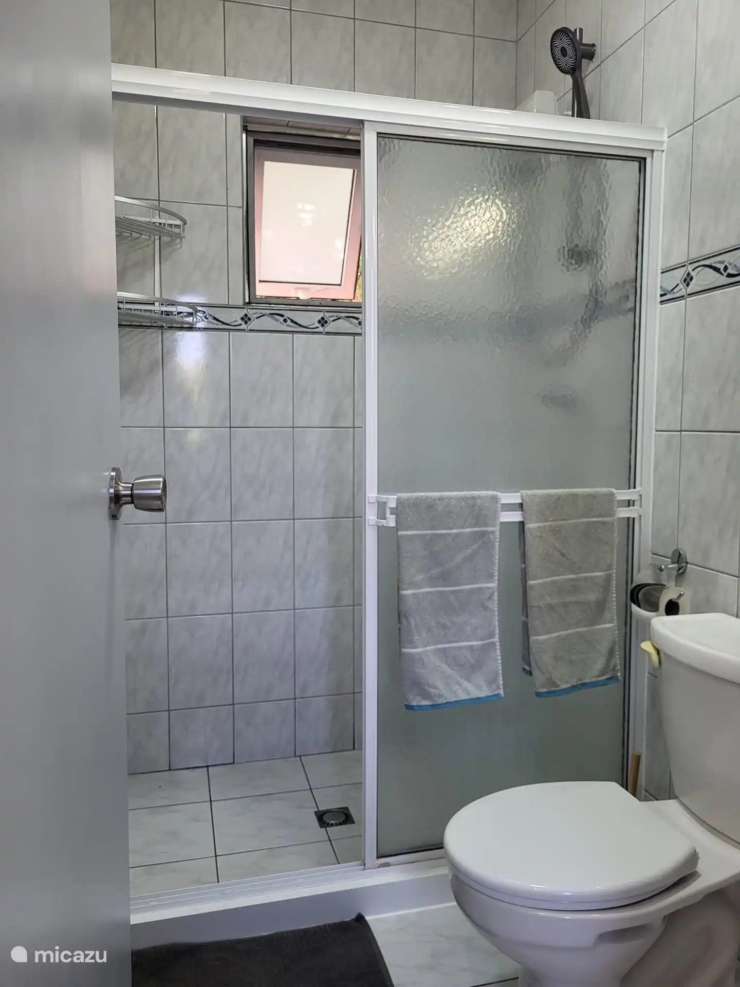 Bathroom with hot water