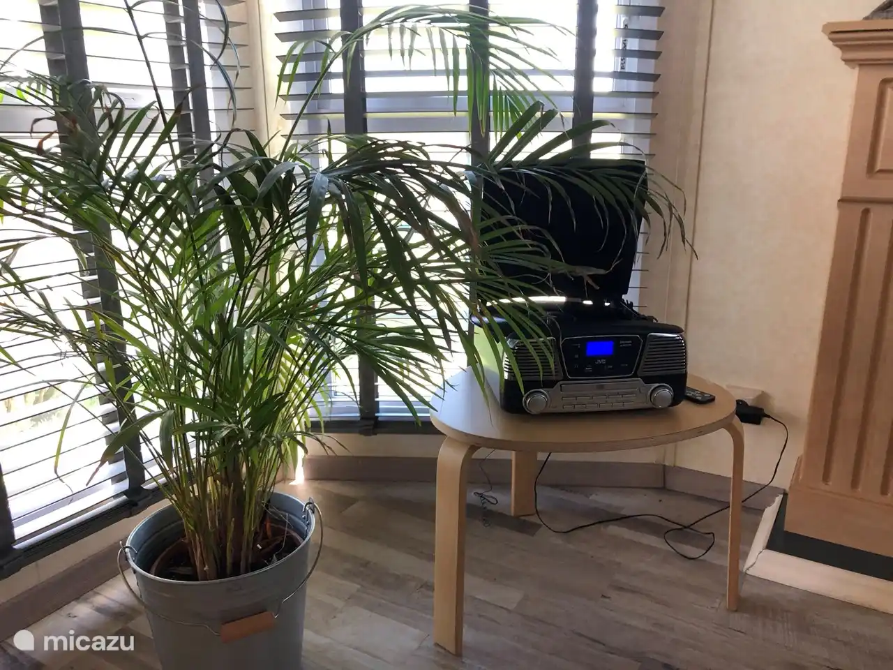 Anvibe beschikt ook over een radio, CD-speler, platenspeler (LP's zijn aanwezig), USB-speler en Bluetooth-speler.