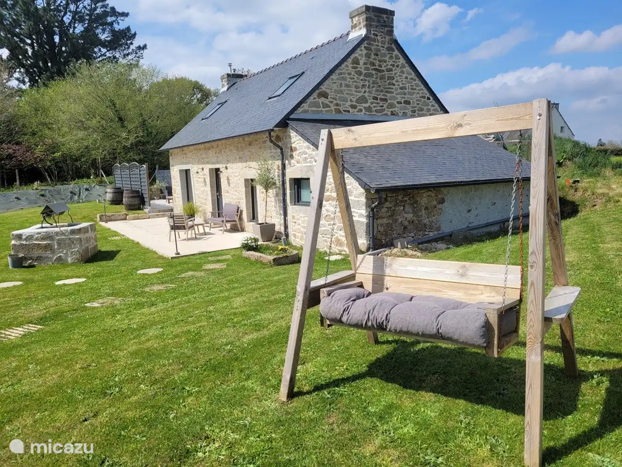 holiday house in France, Finistère, Landudal – Country cottage near Quimper