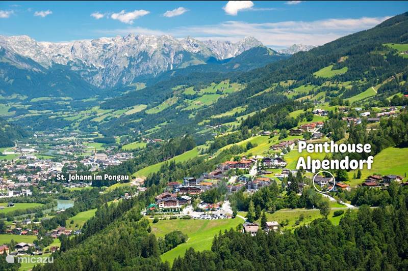 Vacation rental Austria, Salzburgerland, Alpendorf- Sankt Johann im Pongau Apartment Penthouse Alpendorf