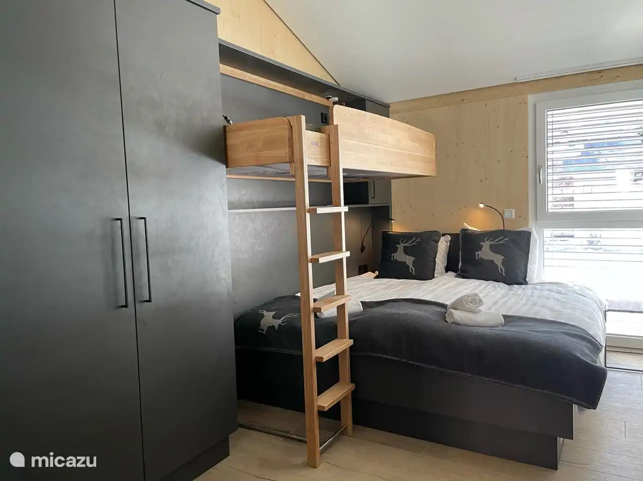 3p slaapkamer (klapbed)