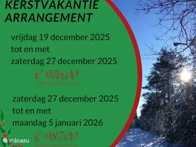 el tucan en Países Bajos, Güeldres, Emst (Epe) - casa vacacional Oferta vacaciones de Navidad 2025.