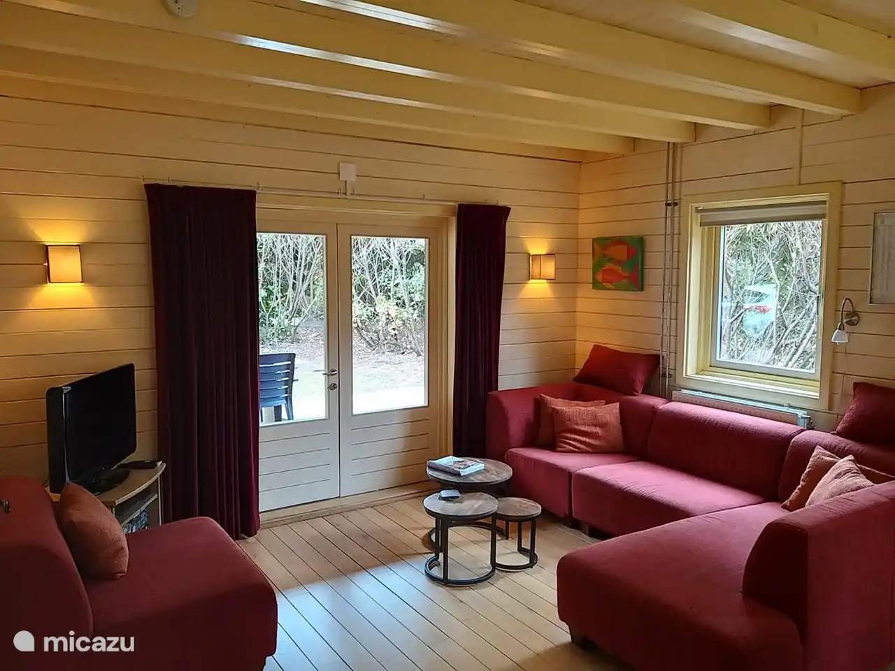 Das Wohnzimmer von De Toekan. Ein wunderbarer Ort zum Entspannen.