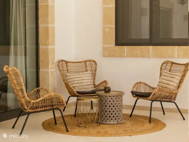 Villa Digaverde en Italia, Apulia, Carovigno - villa Terraza de asientos