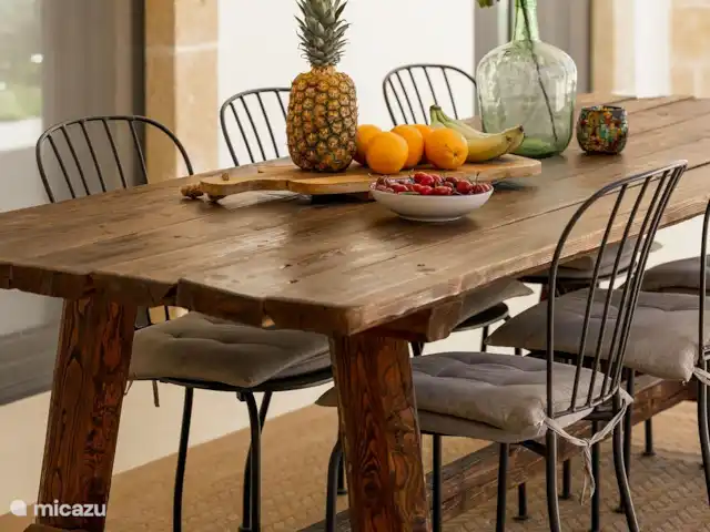 Villa Digaverde en Italia, Apulia, Carovigno - villa Mesa de comedor porche