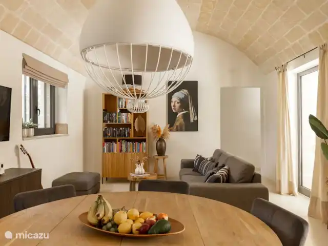 Villa Digaverde en Italia, Apulia, Carovigno - villa Sala de estar casa principal