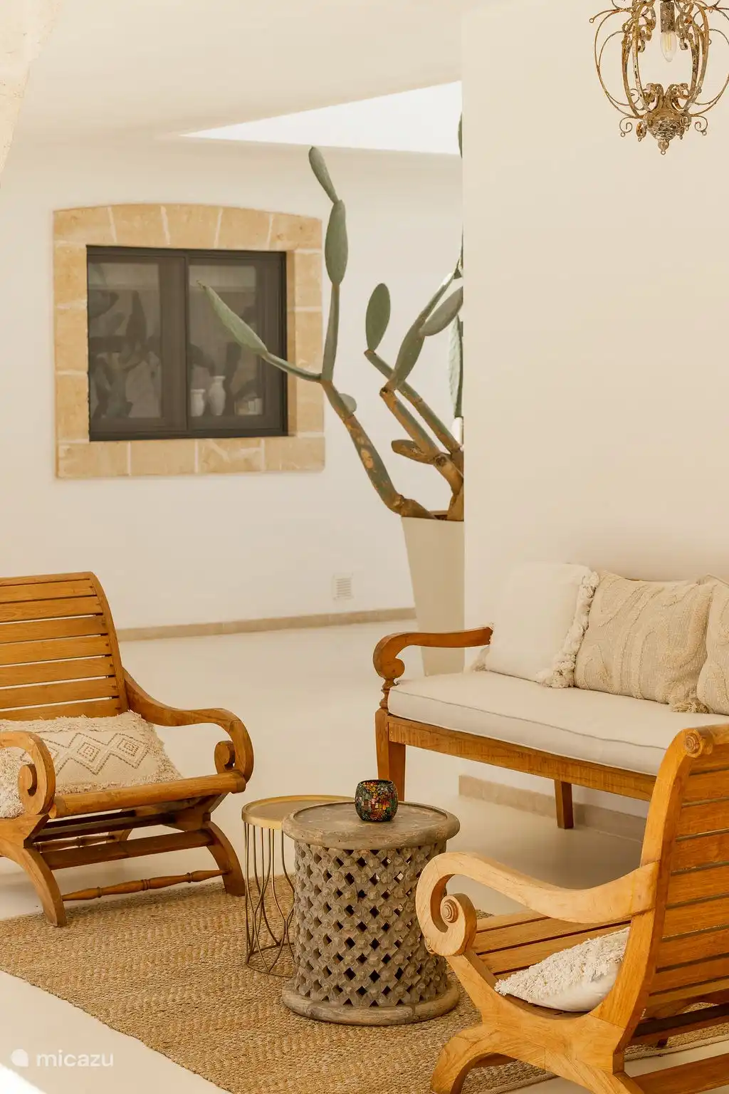 Sitzgelegenheiten auf der Veranda