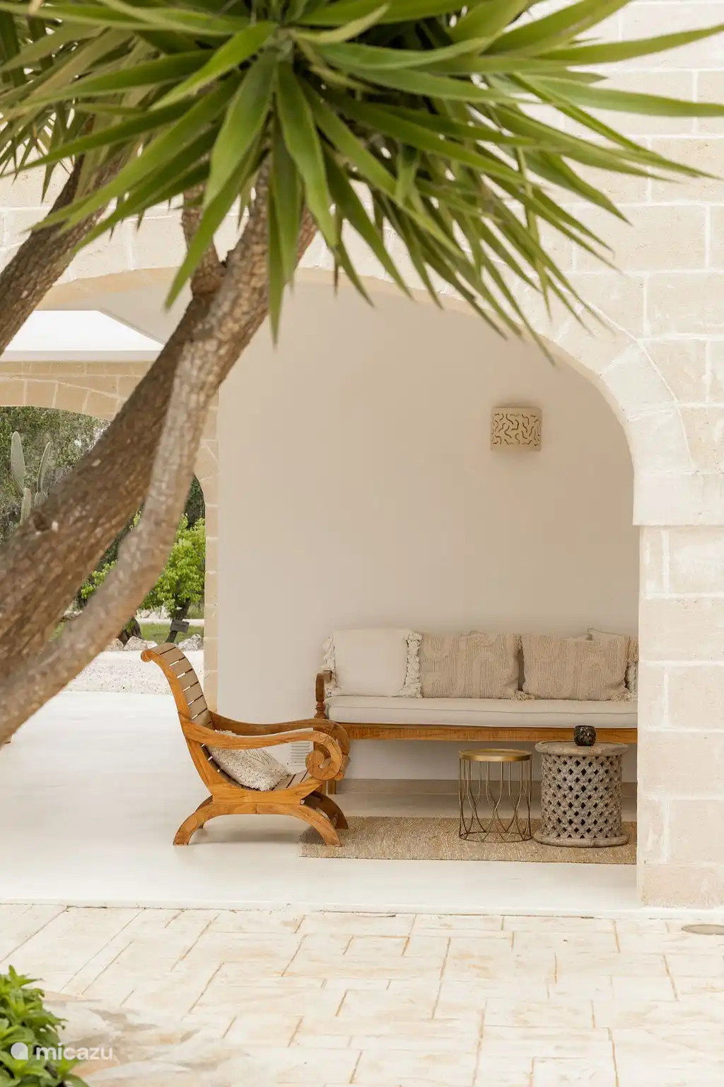 Sitzgelegenheiten auf der Veranda