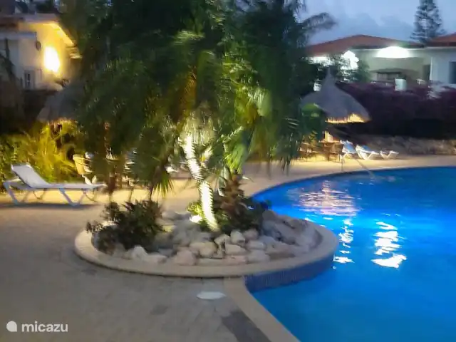 Seru Coral prachtige studio 2 pers huren in Curaçao, Banda Ariba (oost), Seru Coral - studio Zwembad