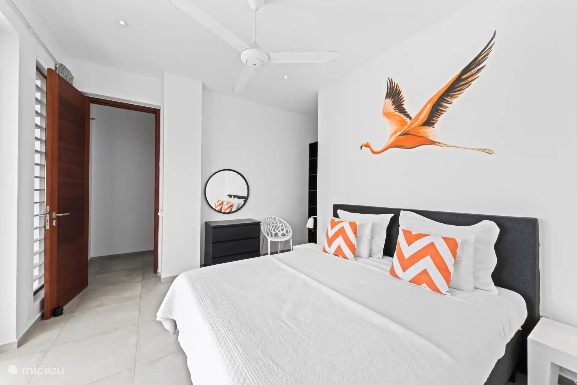 Drittes Schlafzimmer im Erdgeschoss mit eigenem Bad