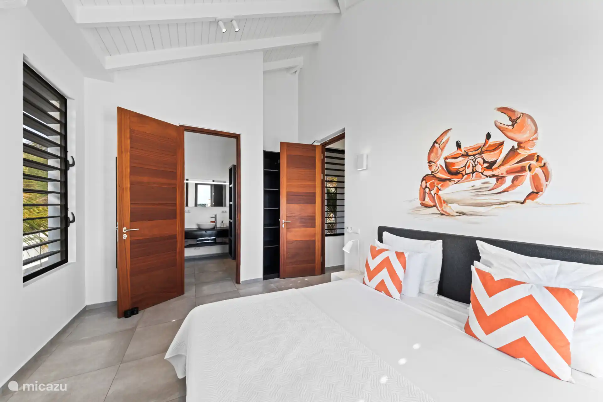 Zwei Schlafzimmer im Obergeschoss