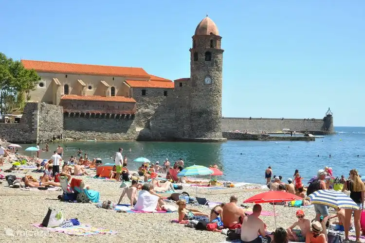 Strandplatz malerische Collioure 1 Autostunde von Mas Miquelet entfernt