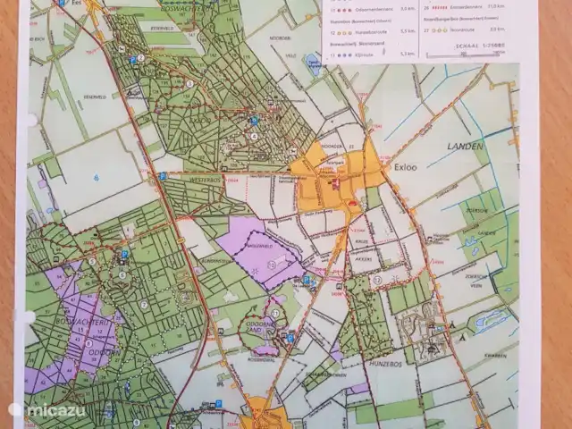 MemHill huren in Nederland, Drenthe, Exloo - bungalow Er zijn vele gemarkeerde wandelroutes in de buurt zodat u langs de mooiste plekjes komt.