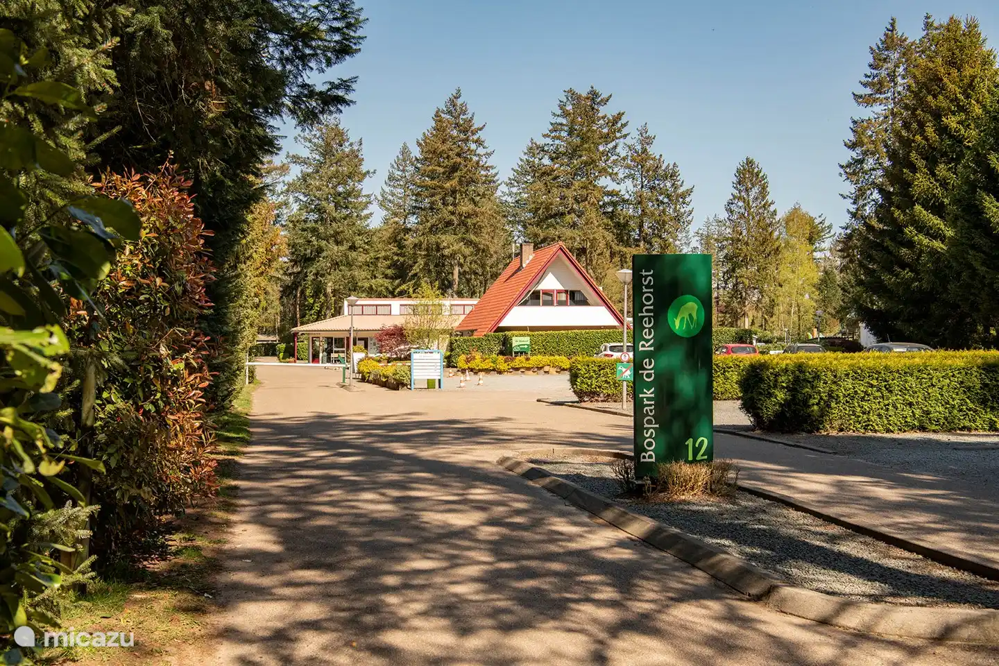 Entrada al parque forestal De Reehorst