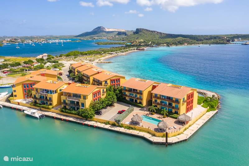 Ferienwohnung Curaçao, Banda Ariba (Ost), Jan Thiel Appartement Sea Side Apartment Palapa Resort