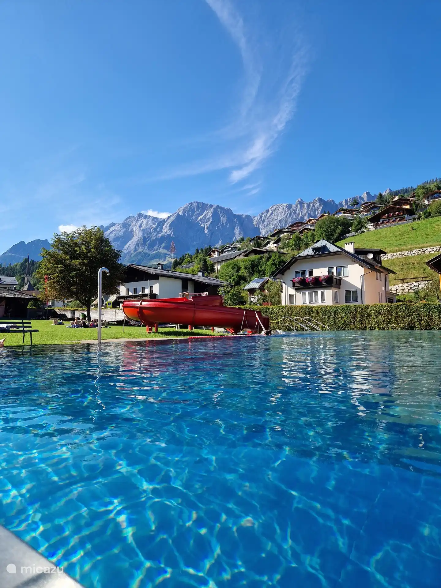 Public swimming pool in Mühlbach