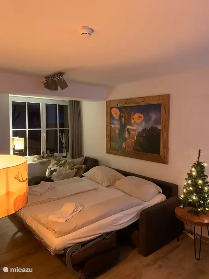 Living room sofa bed 200cm x 170cm.