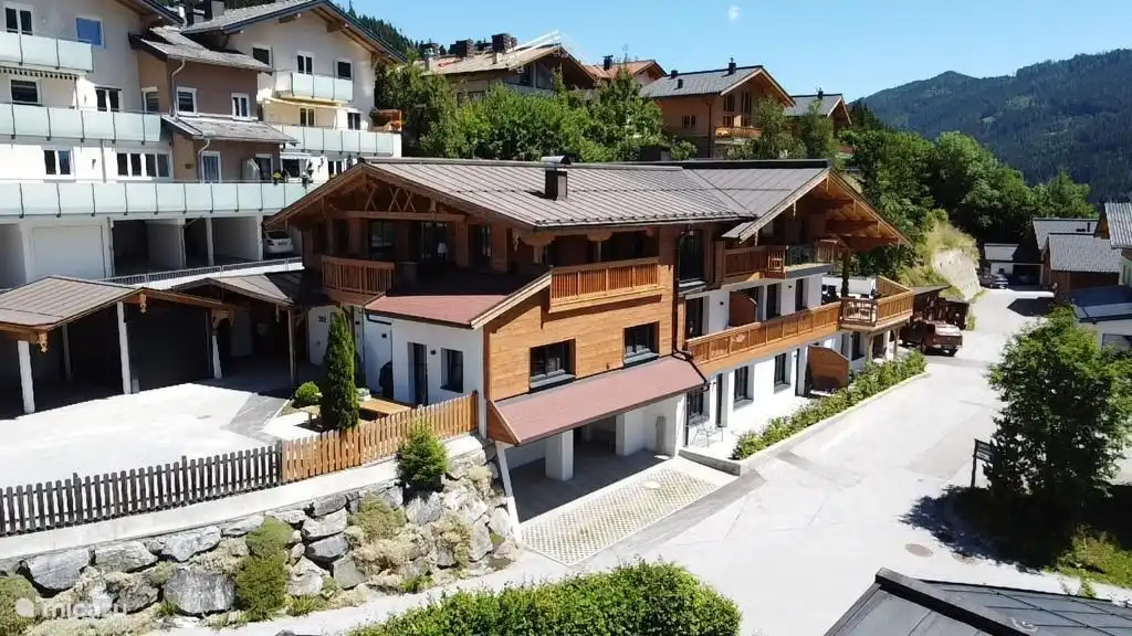 Side view of the house