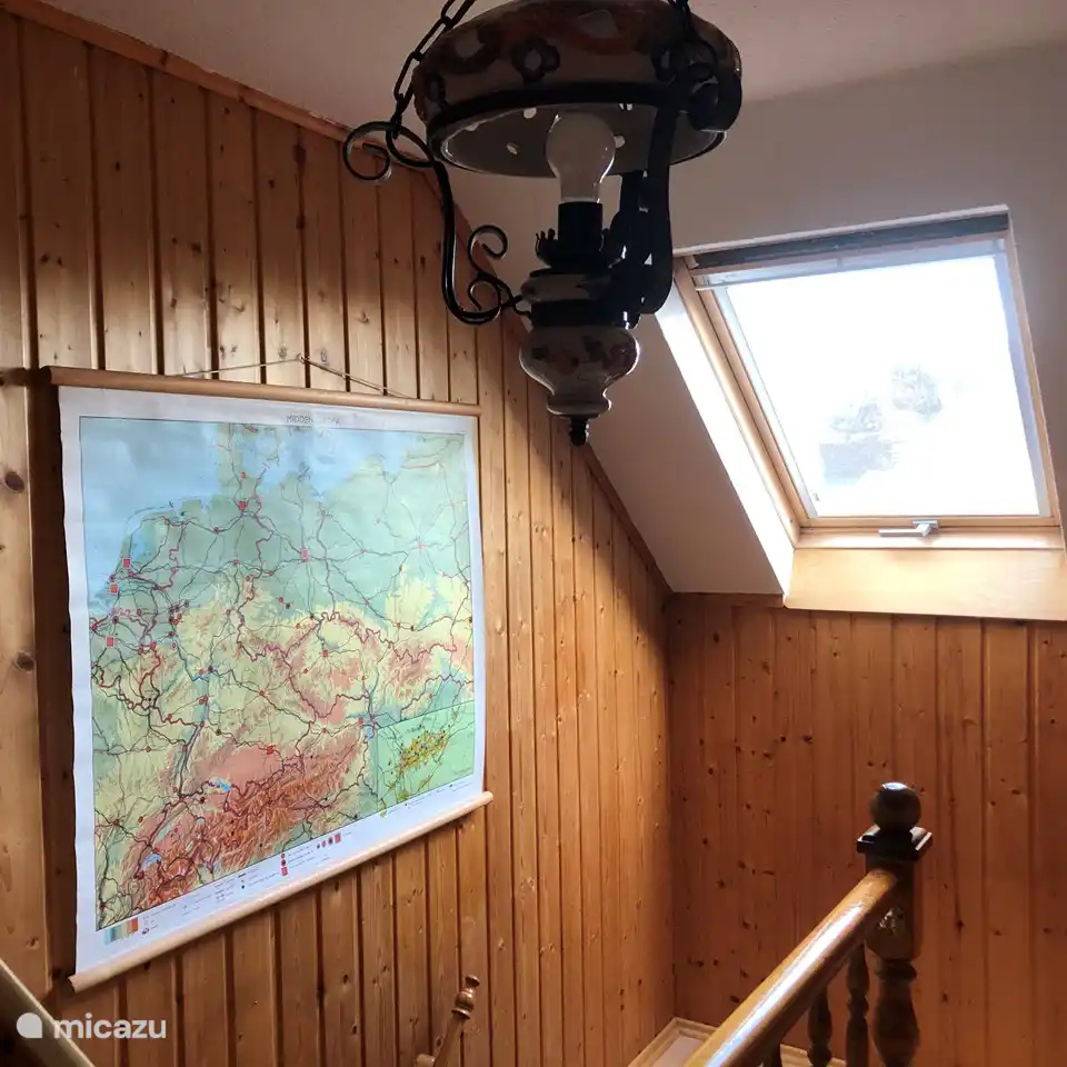 C'est le palier au deuxième étage.