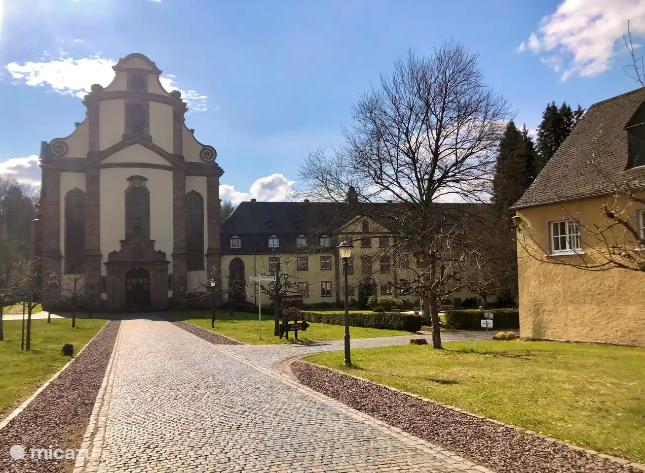 Abtei Himmerod. Il y a un bon restaurant où l'on peut manger la truite arc-en-ciel de l'Abtei.