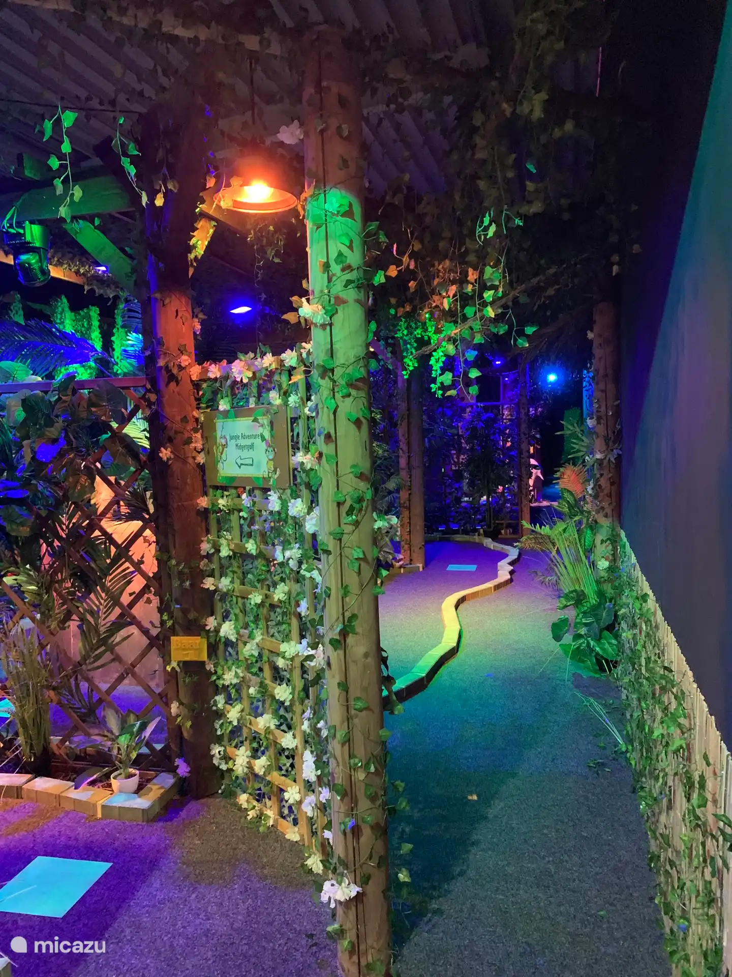 Glow in the dark Midgetgolf