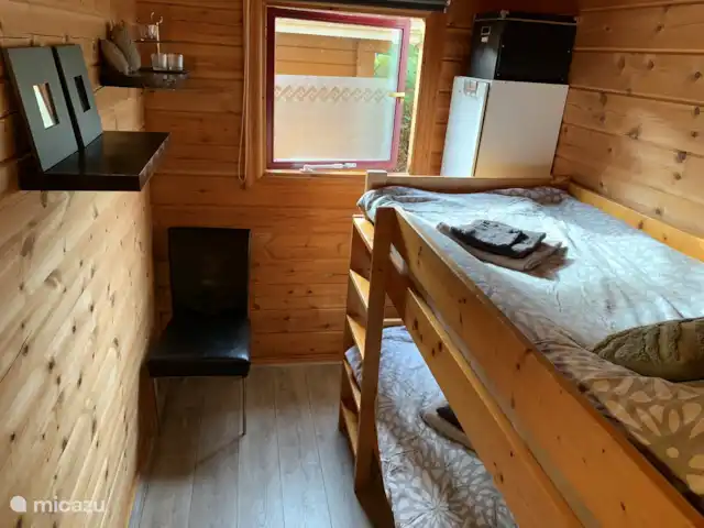 Just Relax | Pays-Bas, Overijssel, Gramsbergen - chalet chambre avec lits superposés