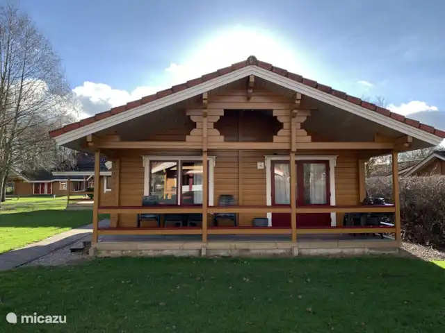 Just Relax | Pays-Bas, Overijssel, Gramsbergen - chalet chalet vue de face avec véranda