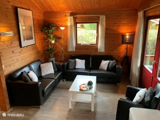 Just Relax | Pays-Bas, Overijssel, Gramsbergen - chalet coin salon avec 6 places assises,