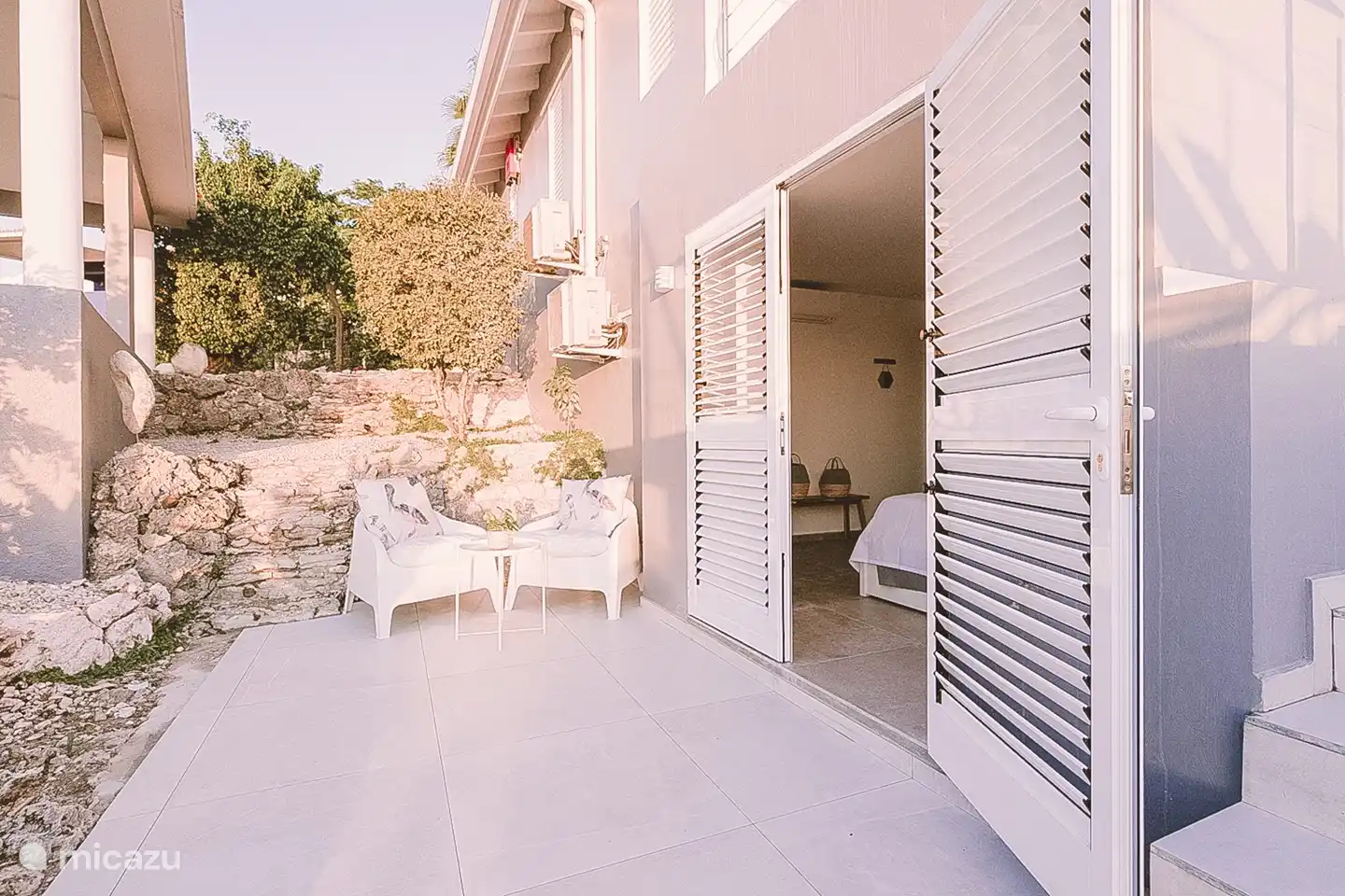 Terrasse Wohnung im Erdgeschoss Schlafzimmer 4