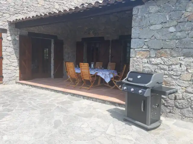 Maison Cocorico | France, Côte d'Azur, Fayence - maison de vacances Terrasse en soirée et barbecue à gaz