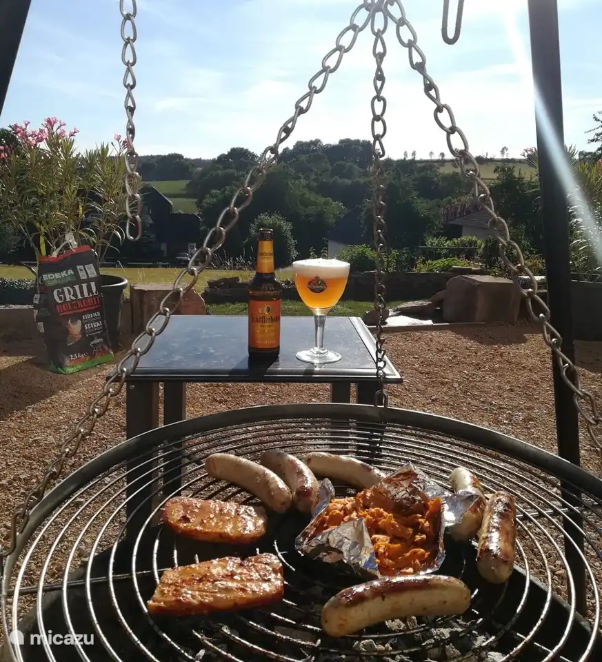 &#161;Buena barbacoa!