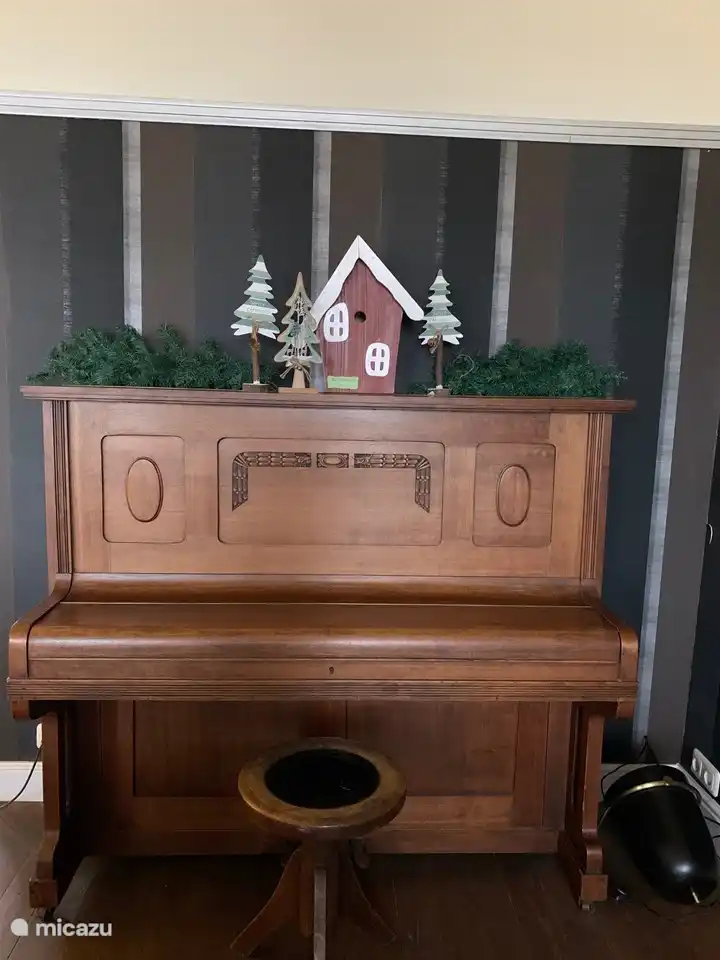 Piano en la sala de estar