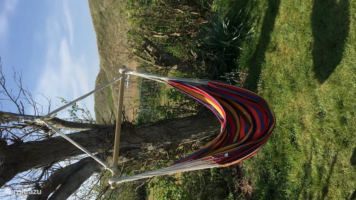 hanmat dans le jardin