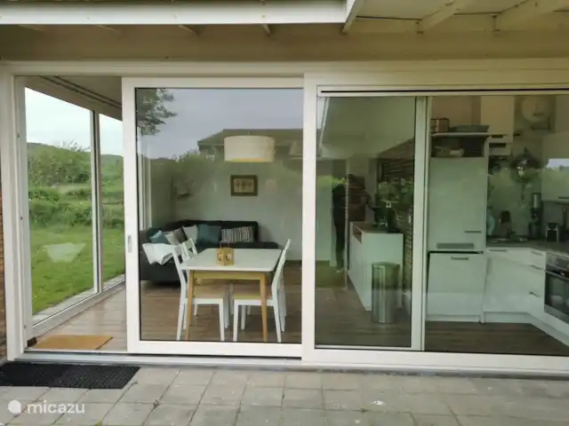 Kiwi | Pays-Bas, Hollande du Nord, Julianadorp aan Zee - bungalow Portes coulissantes vers le jardin